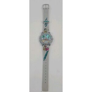 1991 The Flintstones 36mm Metal Wrist Watch Pterodactyl Seconds Hand No Battery‎